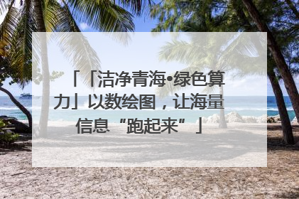 「洁净青海•绿色算力」以数绘图，让海量信息“跑起来”
