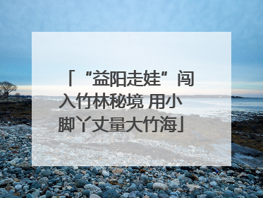 “益阳走娃”闯入竹林秘境 用小脚丫丈量大竹海