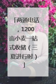两通电话，1200亩小麦一站式收储（三夏进行时）