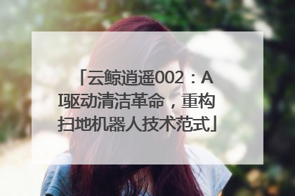 云鲸逍遥002：AI驱动清洁革命，重构扫地机器人技术范式