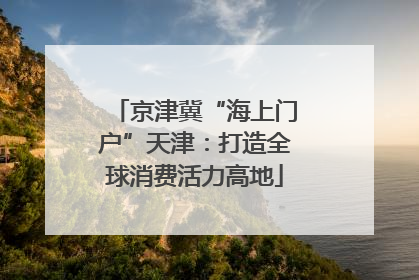 京津冀“海上门户”天津：打造全球消费活力高地