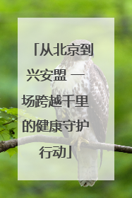 从北京到兴安盟 一场跨越千里的健康守护行动