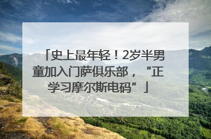 史上最年轻！2岁半男童加入门萨俱乐部，“正学习摩尔斯电码”