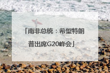 南非总统：希望特朗普出席G20峰会