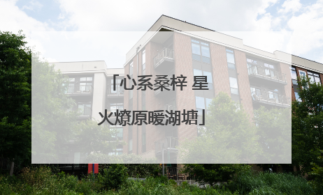 心系桑梓 星火燎原暖湖塘
