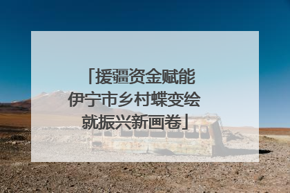 援疆资金赋能 伊宁市乡村蝶变绘就振兴新画卷