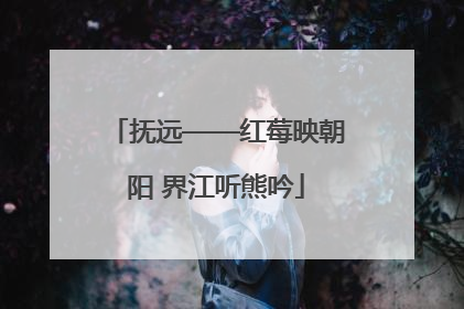 抚远——红莓映朝阳 界江听熊吟