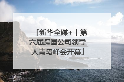 新华全媒+丨第六届跨国公司领导人青岛峰会开幕