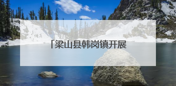 梁山县韩岗镇开展移风易俗宣传活动