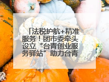 法税护航+精准服务！团市委牵头设立“台青创业服务驿站”助力台青来榕发展