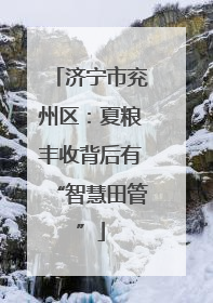 济宁市兖州区：夏粮丰收背后有“智慧田管”