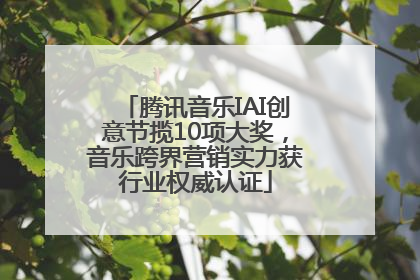 腾讯音乐IAI创意节揽10项大奖，音乐跨界营销实力获行业权威认证