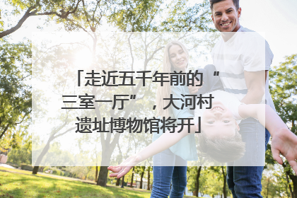 走近五千年前的“三室一厅”，大河村遗址博物馆将开
