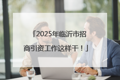 2025年临沂市招商引资工作这样干！