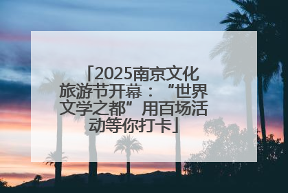 2025南京文化旅游节开幕：“世界文学之都”用百场活动等你打卡