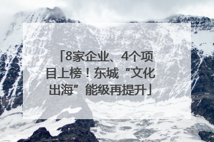 8家企业、4个项目上榜！东城“文化出海”能级再提升